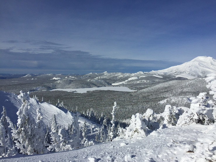 View from Top of Cinder Cone at Mt. Bachelor