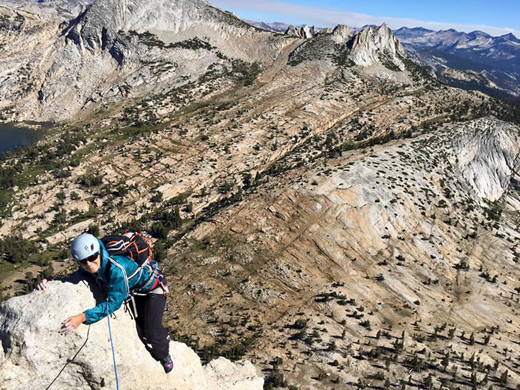 Rock Climbing Cathedral Peak