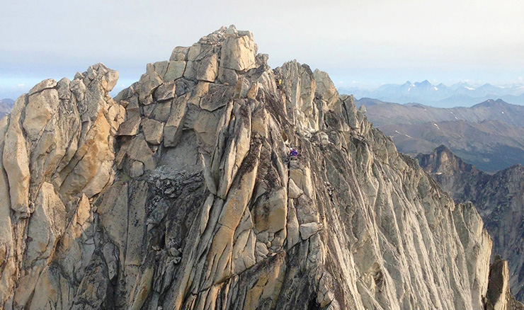 NE Ridge Bugaboo Spire climb