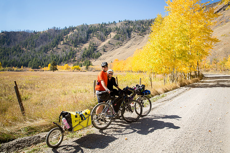 Hot Spring Bike Ride, Idaho