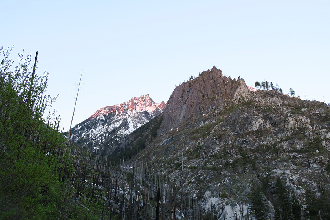 Snow Creek Wall