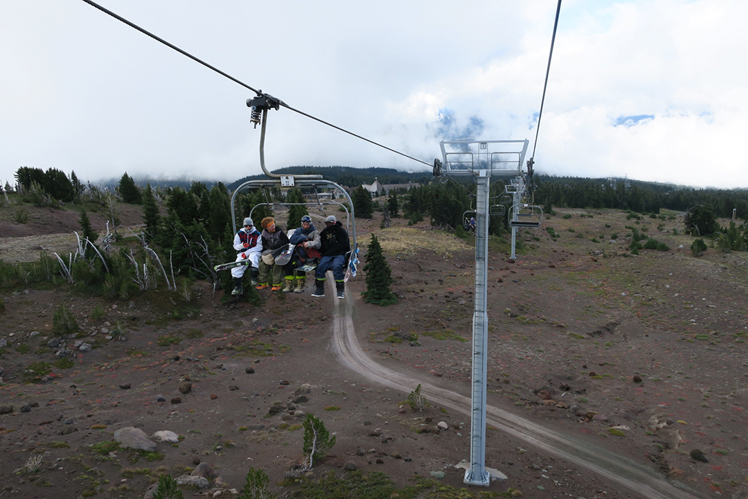 Summer Skiing at Timberline